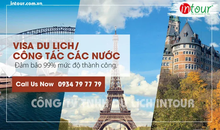 Công Ty Chuyên dịch vụ làm visa trọn gói - Tỷ lệ thành công cao